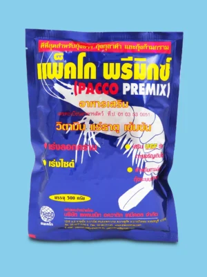 แพ็คโก พรีมิกซ์ (PACCO PREMIX) วิตามินรวมชนิดผง เสริมอินอซิทอล บี12 และฮอร์โมนเร่งการลอกคราบ